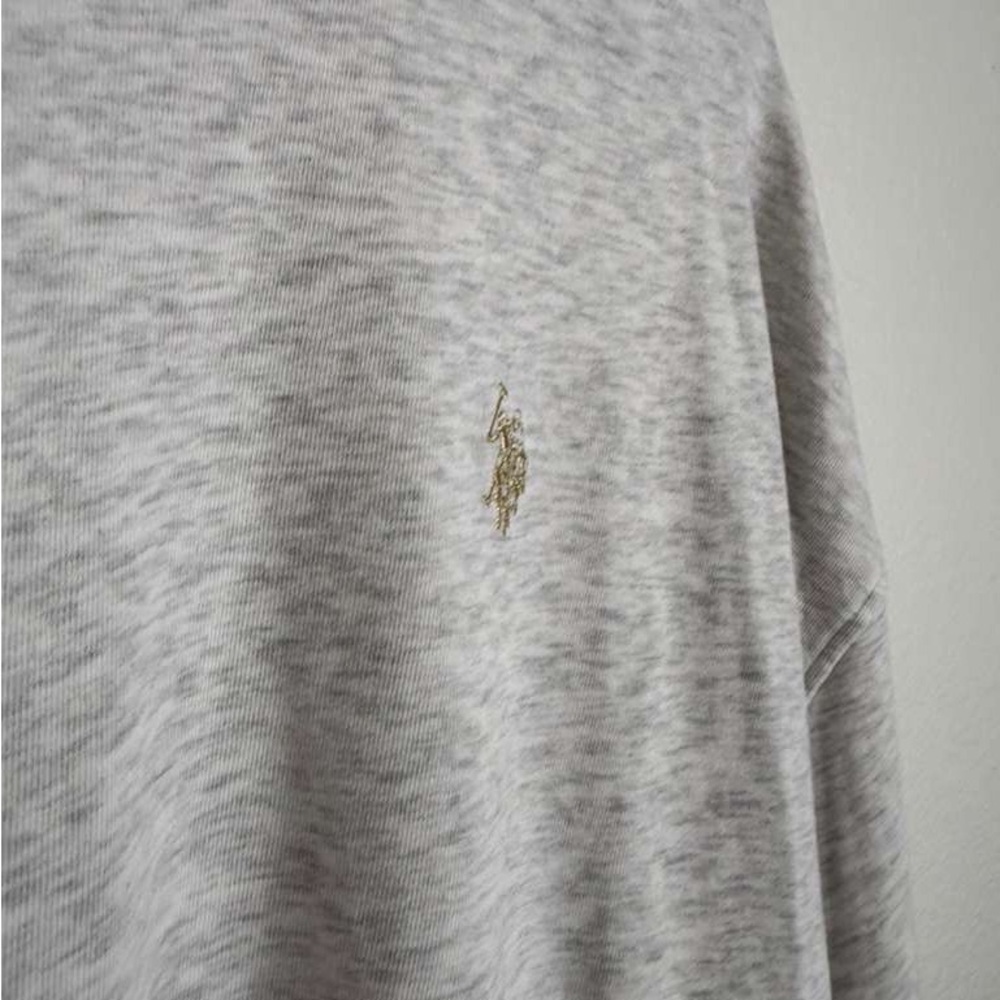 Polo by Ralph Lauren Heather Gray Crewneck Sweater - Picture 2 of 3